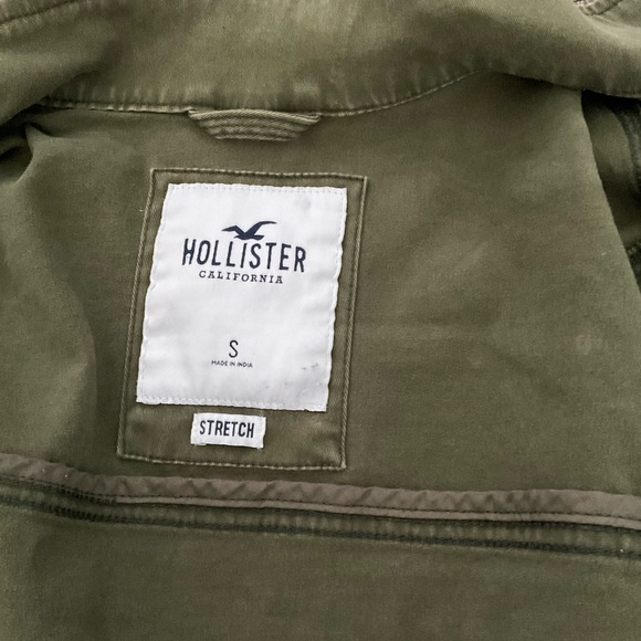 Green Military Style Jacket - Picture 6 of 8